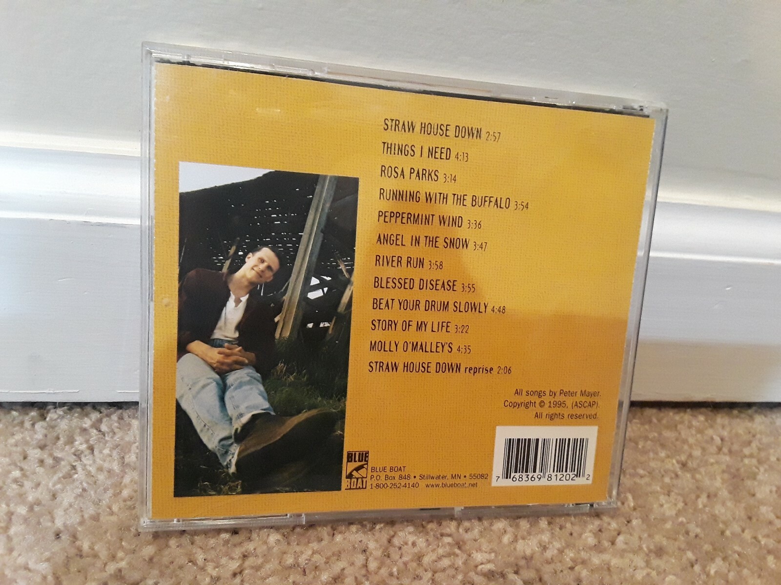 Straw House Down by Peter Mayer (Minnesota) (CD, Dec2002, Blue Boat