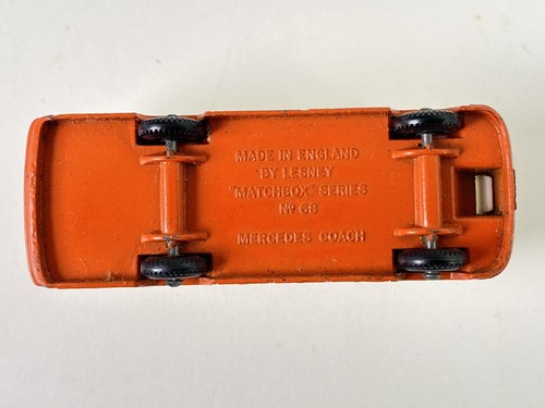 vintage lesney matchbox No 68 Mercedes Coach with original box - Picture 6 of 7