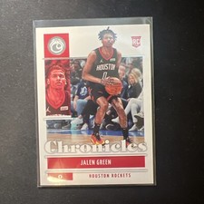 2021-22 Panini Chronicles Jalen Green Base Rookie Card #49