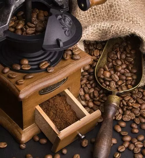 Crank coffee cheap grinder