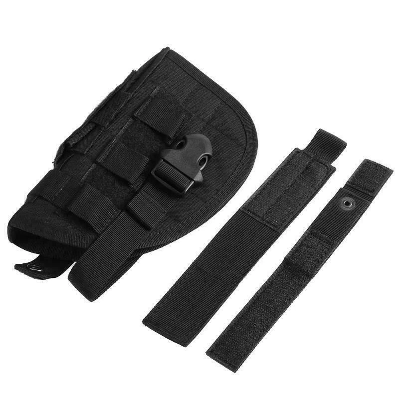 Tactical Pistol Holster Right Hand Molle Waist Belt Holster for Glock 1911 - Image 2 of 4
