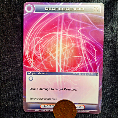 Chaotic Decrescendo 165/232 DOP 1st Ed Common need a colored sleeve 4 Back side