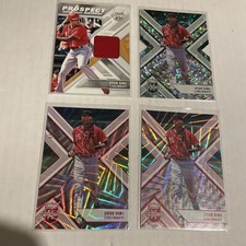 2018 Panini Elite Extra Edition Jose Siri #89 lot 4 Tampa Bay Rays /49 Patch +2