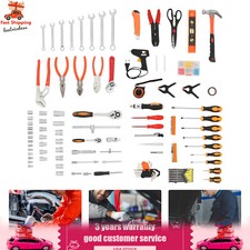 4-Compartments Trolley Case Tool Box Hand Tool Kit Hardware Tool & Luggage Kit