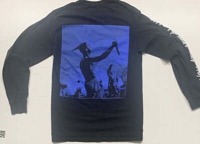 XXXTentacion You Are Not Alone Tee Black T-Shirt Double Sided Size Sm
