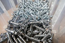 (160) M8 x 1.25 x 32mm Chrome 12 Point Wheel Bolts for 2/3 piece wheels