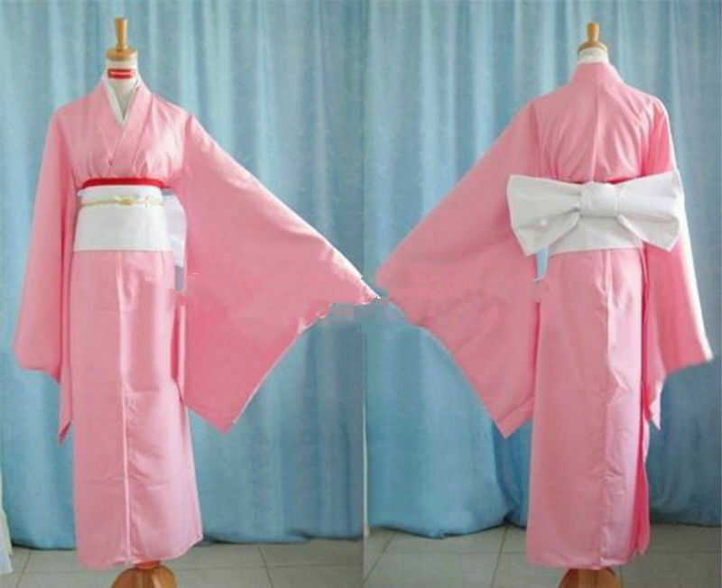 Anime Botan Cosplay YuYu Hakusho kimono +bowknot Custom Made - AliExpress