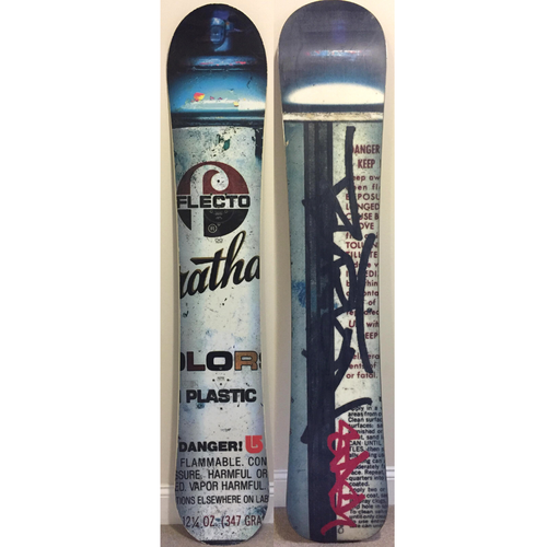 🙂 Limitierte Auflage 🙂 Burton STASH 158 cm Custom X Snowboard Graffiti selten!!️ - Bild 1 von 10