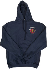 Chicago Fire Department Cross Axe Pullover Hoodie As Seen On TV