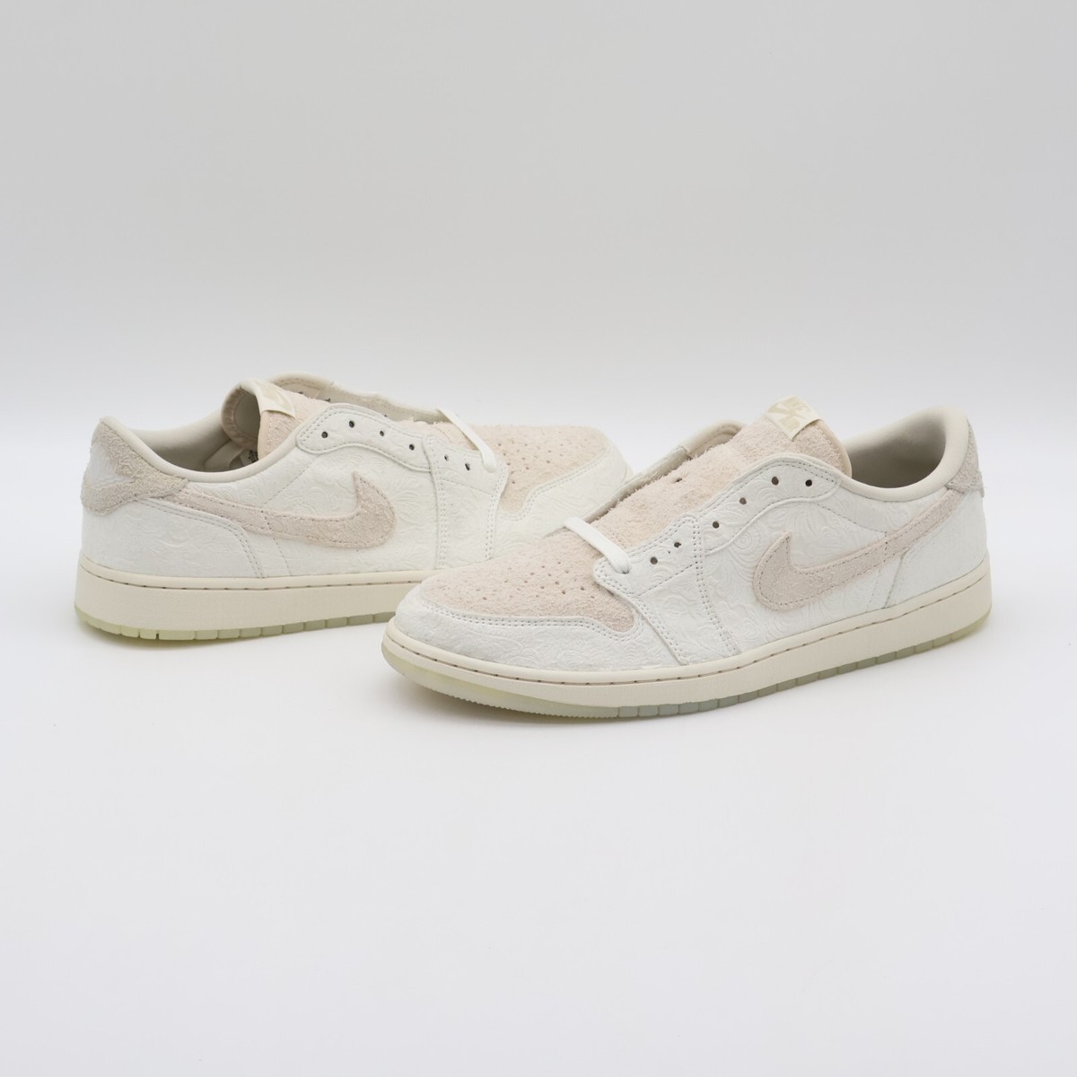 FZ0455-200 Chris Paul Nike Air Jordan 1 Low OG Light Cream and