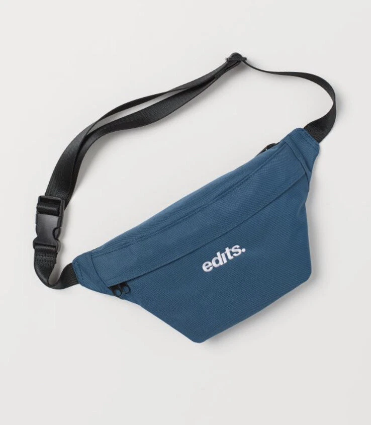 h m EDITS. Embroidered belt bag fanny pack NWT