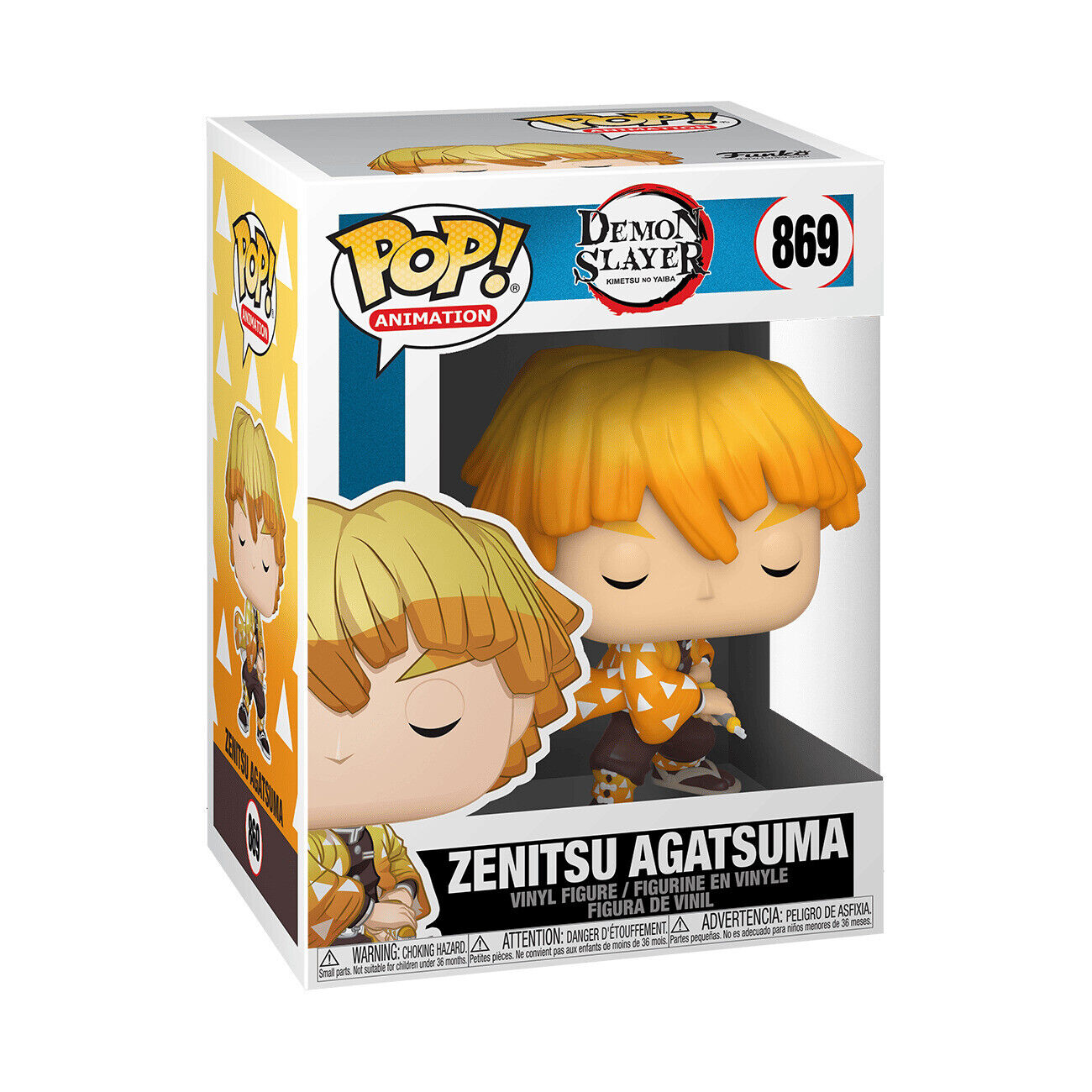 Funko Pop: Zenitsu Agatsuma #869 - Demon Slayer