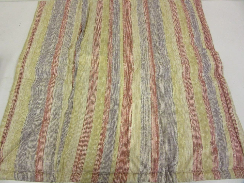 JCPenney Sante Fe Sham Euro Multi Rayas Almohada Falsa Nueva 26" x 26" Foto 3 de 4