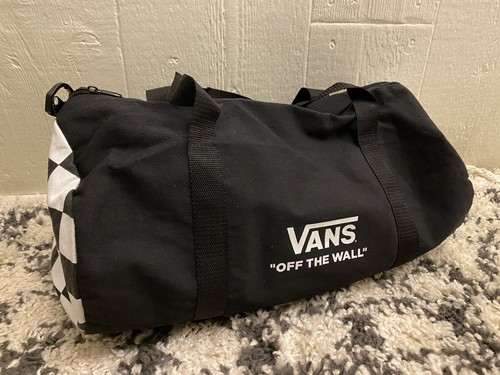Wall Black Duffle Bag Checkered | eBay