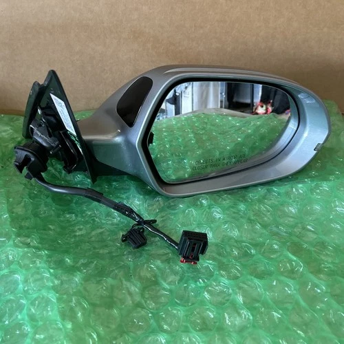 12-18 AUDI A6 S6 C7 RIGHT RH PASS SIDE REAR SIDE VIEW MIRROR W/ BLIND SPOT OEM