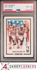 1991 SKYBOX USA TEAM CARD MICHAEL JORDAN HOF PSA 8