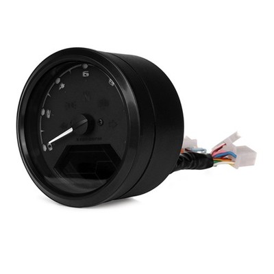 Universal Motorcycle LCD Speed Odometer Speedometer Tachometer Gauges km/h RPM-