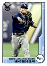 2021 Topps Big League Mike Brosseau Tampa Bay Rays #152 13134