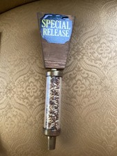 SPECIAL RELEASE Clear Acrylic Grain Showing, Beer Tap Handle