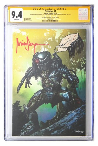 Predator #1 ➤ CGC 9.4 with Remarque ➤ Mico Suayan ➤ Limited to 25 Copies