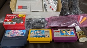 Nintendo New Famicom Console Set w/ AV Cable AC Adapter Extension Cable