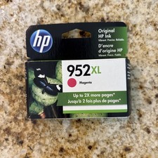 Genuine HP 952XL Magenta High Yield Ink Cartridge Sealed 08/22