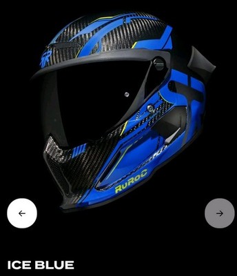 Ruroc Atlas Track ICE BLUE Gr. S/M