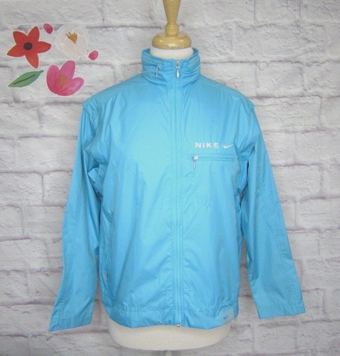 Vintage Nike Tracksuit Windbreaker Set Jacket Crop Pants 90's Y2K women's M 8/10 - Picture 2 of 21