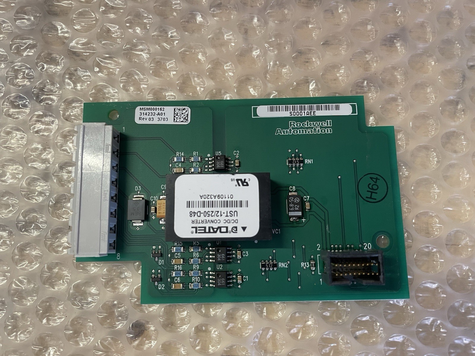 ROCKWELL AUTOMATION MSM000162 314232-A01