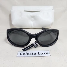 Gentle Monster x Maison Margiela Leather Black Blue MM104-L01 | CBP Form Require