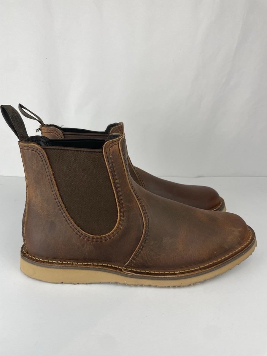Red Wing Heritage Weekender Chelsea 3311 Copper Rough & Tough
