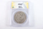 NobleSpirit Morgan SILVER Dollar 1889-CC ANACS VG-8 details KEY DATE LOVELY