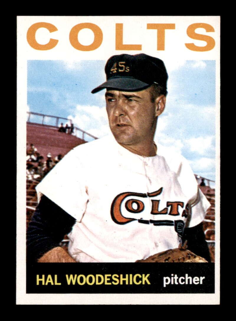 1964 Topps #370 Hal Woodeshick   NM/NM+ X3488838
