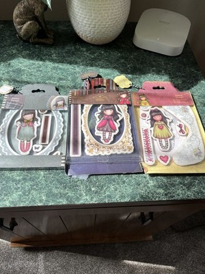 SANTORO GORJUSS LOT OF 3.  ONE IS NEW AND THE OTHER TWO LIGHTLY USED LARGE