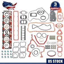 For Cummins  Upper+Lower Full Gasket Set For Dodge 5.9L 12 Valve 6B 6BT