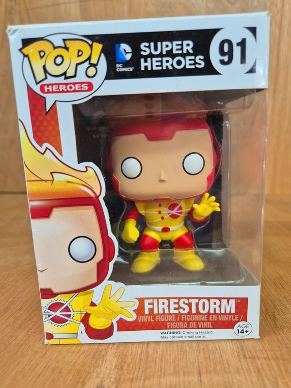 Funko Pop Dc Comics Super Heroes Firestorm #91
