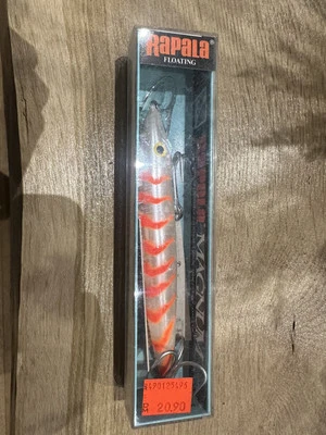 Rapala Magnum 14 Pearl / Fluo Orange Finland FMAG 14 CG very rare - Bild 1 von 3