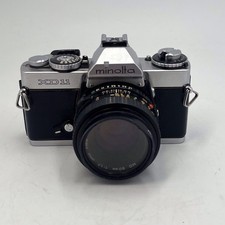 Minolta XD11 SLR Film Camera MD Rokkor 50mm f1.7 Lens Needs Repair
