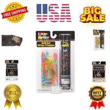 Lite Brite Peg and Template Refill Pack, Light Up Drawing Board Accessories, ...
