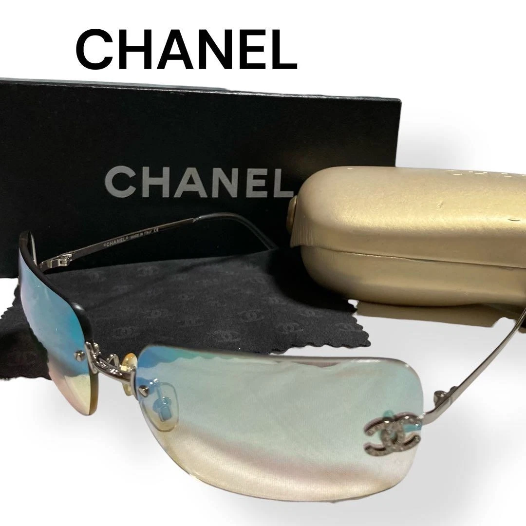 CHANEL Rimless Sunglasses for Women for sale | eBay