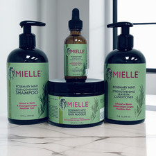 Mielle Rosemary Mint Shampoo Hair Masque Leave-in Conditioner Scalp Oil