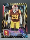 2025 Bowman Chrome University Football Black & Gold Stealth Refractor Kennedy Urlacher #16
