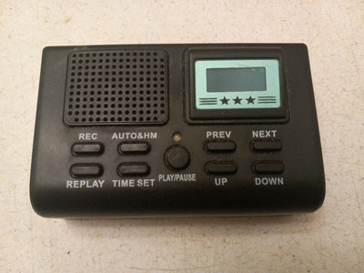 Telephone recording box W/ Micro SD Card/adapter - NO POWER CORD