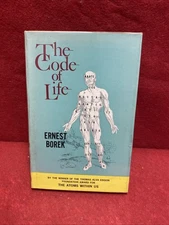 The Code of Life Ernest Borek 1965 Illustrated Hardback Book Free P&P