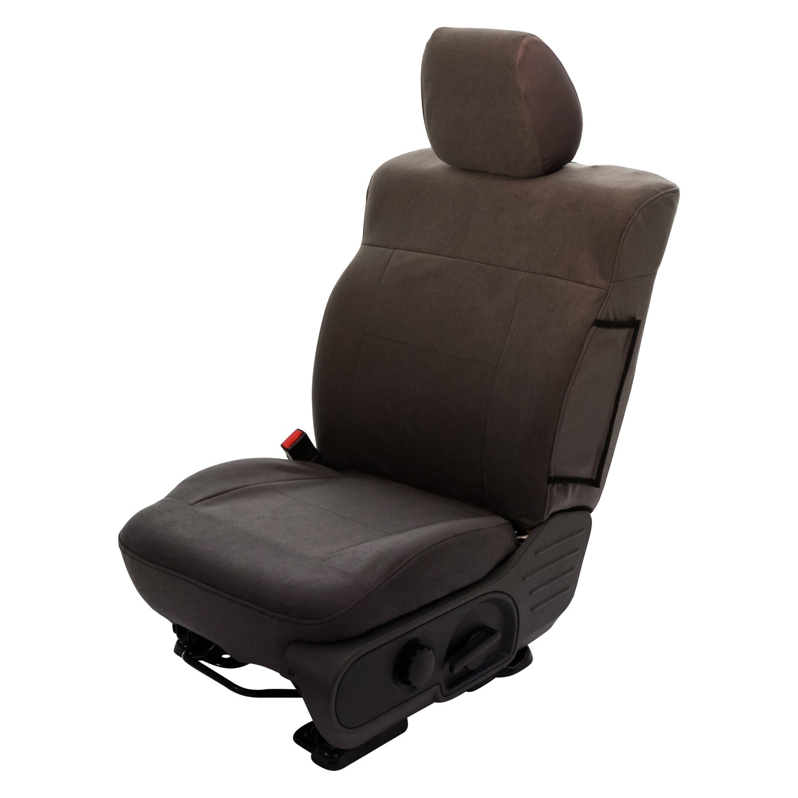 Saddleman 179537-14 Windsor Velour 1st Row Gray Custom Seat Covers