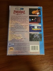 BRUTAL PAWS OF FURY SEGA CD Complete CIB