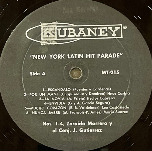 New York Latin Hit Parade - Hermanos Carbia Rare - Guaracha - Picture 4 of 4