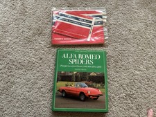 Alfa Romeo Spiders Pininfarina Duetto 1300 1600 1750 2000 Book David Owen Manual