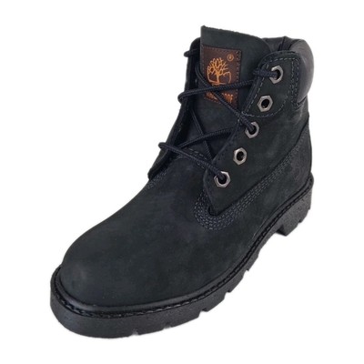   Timberland 6 In Classic Black 10710 Shoes LITTLE KIDS Waterproof SZ 12.5