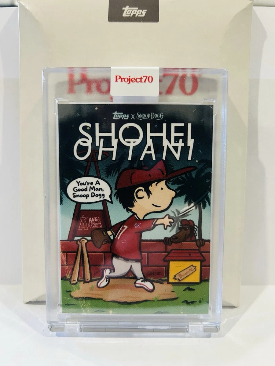 Topps Project 70 Shohei Ohtani Snoop Dogg #890 2022 for sale | eBay
